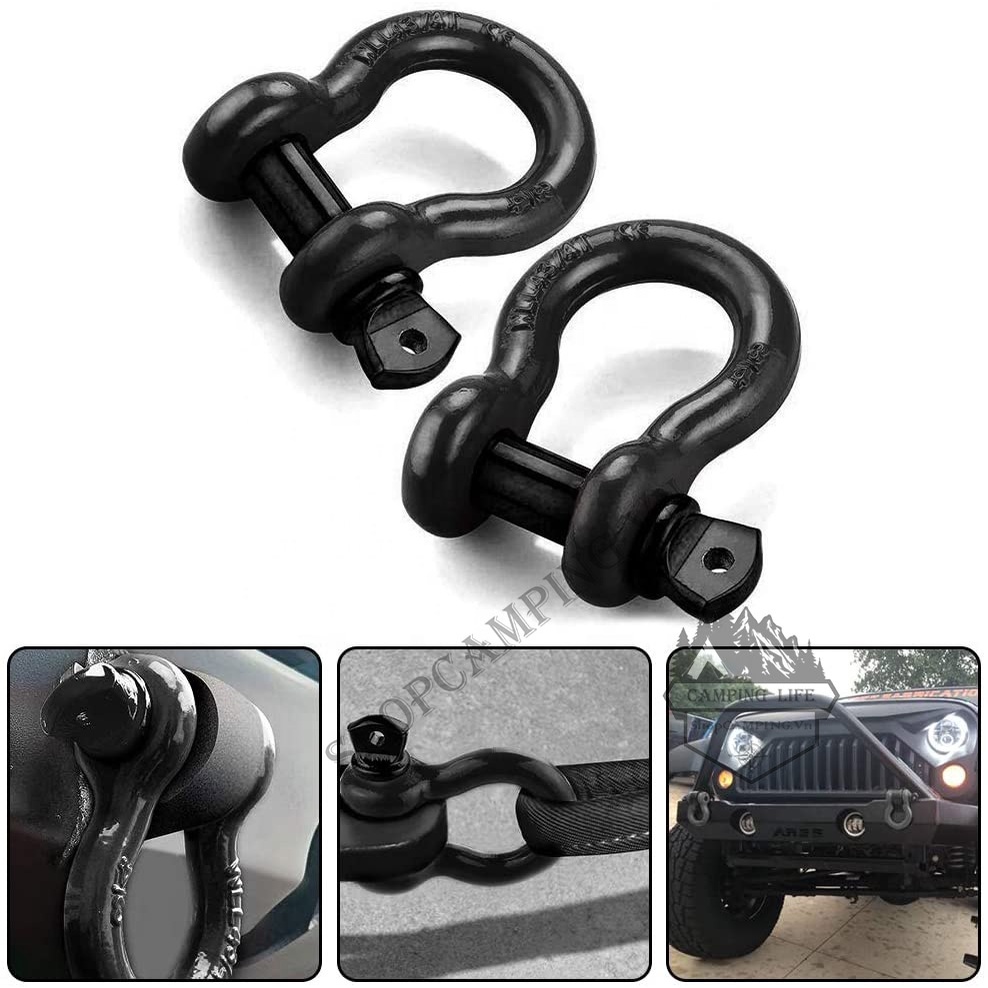 [CHÍNH HÃNG RUGCEL] Ma ní Size lớn 19mm chịu tải 4.75 tấn 3/4 dành cho xe địa hình offroad