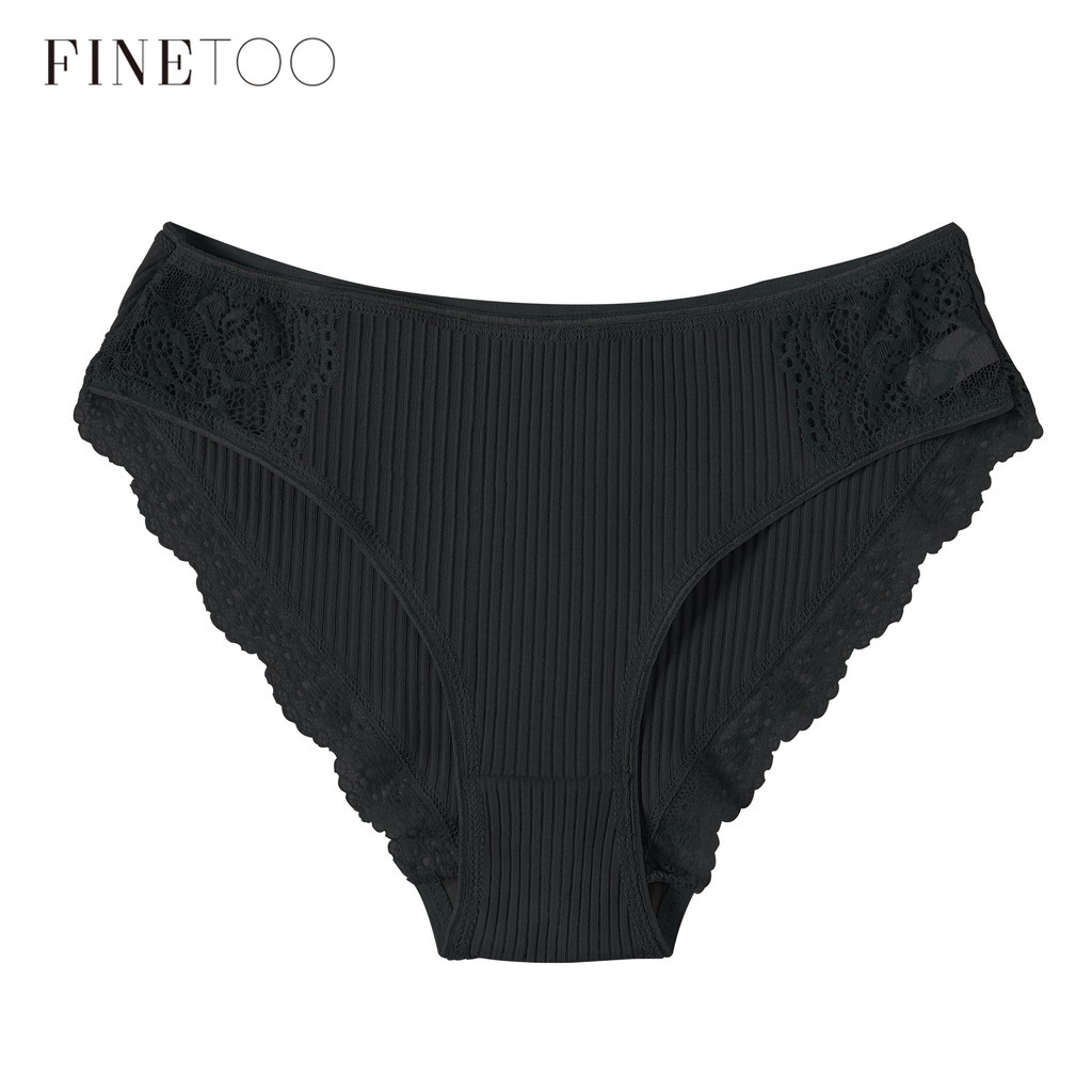 Quần lót cotton lưng thấp màu trơn cho nữ thoải mái quyến rũ cho nữ Finetoo