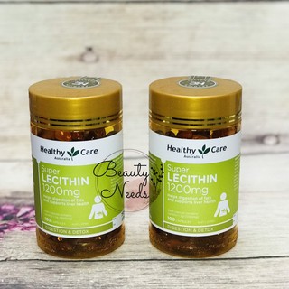 [CHĨNH HÃNG] Mầm đậu nành Úc Healthy Care Super lecithin 1200mg - 100 viên