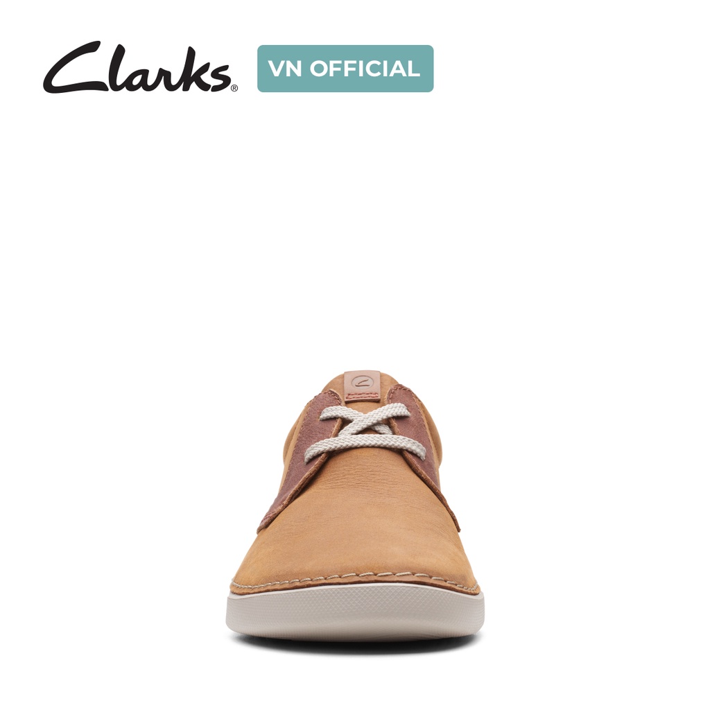 Giày Tây Da Nam Clarks Gereld Low màu Tan
