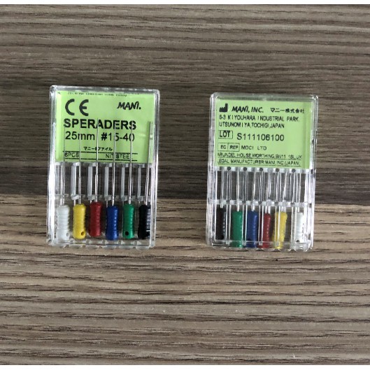 Tệp K File / Spreaders / Pluggers Bahan Nickel Titan