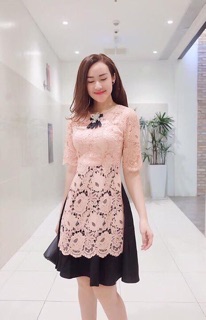 Áo dài cách tân ren