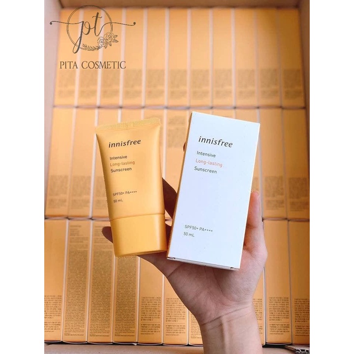 [Chính Hãng] Kem Chống Nắng Innisfree Intensive Triple Care Sunscreen SPF50+ Pa++++ 50ml Lâu Trôi Làm Sáng Da | BigBuy360 - bigbuy360.vn