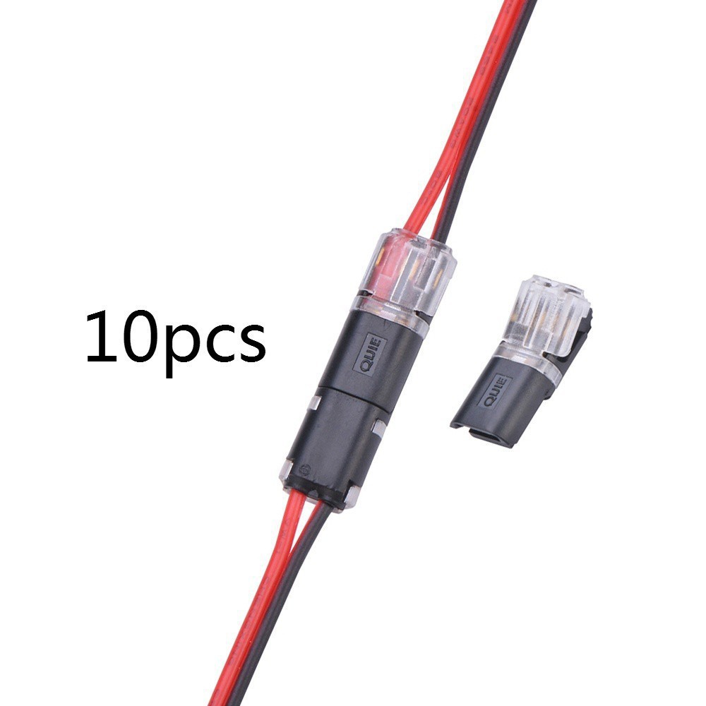 Set 10 Đầu Nối Dây Điện Nhanh Chóng 2pin Cho Dây Cáp 22-20AWG