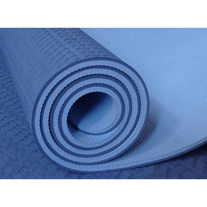 [FREE SHIP]TThảm tập yoga Mat8mm 2 lớp TPE Eco Friendly ( tặng kèm túi vải)