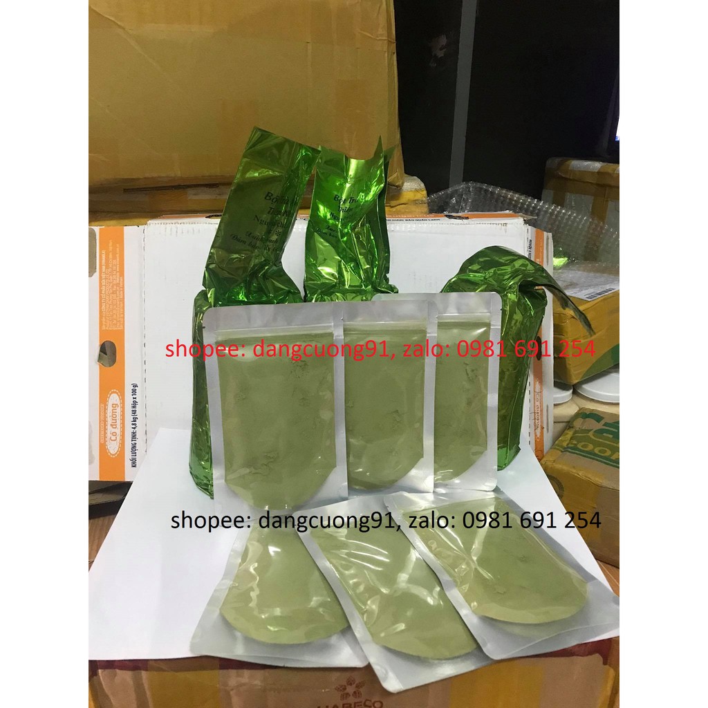 Bột trà xanh nguyên chất thái nguyên