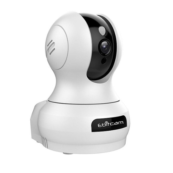 Camera IP Wifi Ebitcam E3 phân giải 4.0MP 2602x1472 siêu nét hồng ngoại ban đêm (Trắng) + Kèm thẻ NTC 64GB chuyên CAM