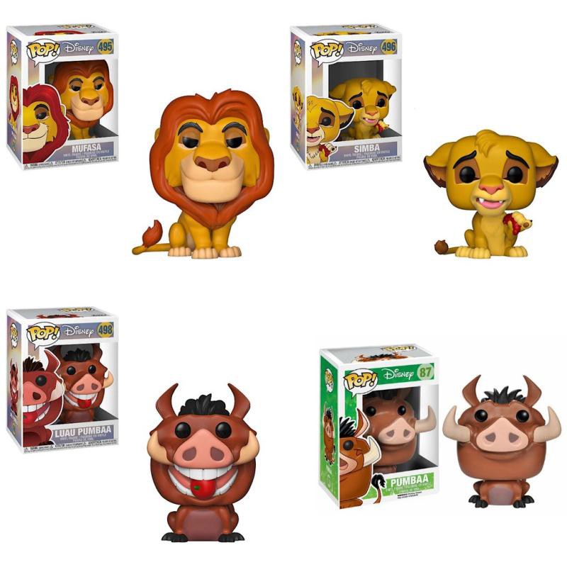 Mô Hình Nhân Vật Phim Hoạt Hình Vua Sư Tử Disney 2: Mufsa / Simba / Pumbaa