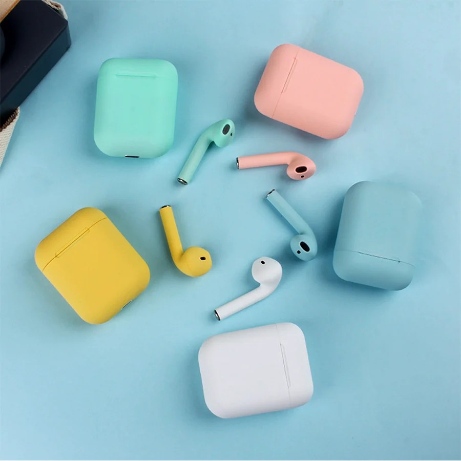 Tai Nghe Nhét Tai inPods 12 Eleven i12 TWS Macaron Bluetooth 5.0 Âm Thanh Hifi Chất Lượng Cao