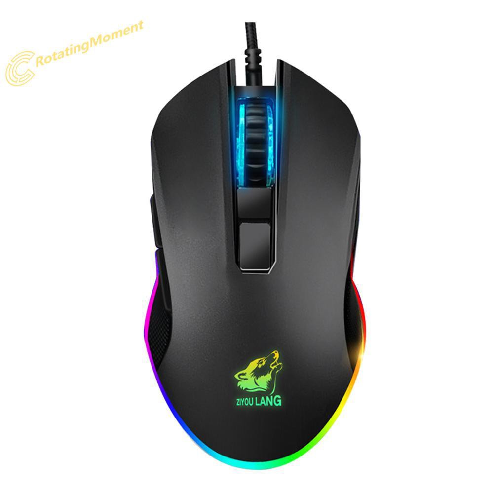 [TOP CHUỘT GAME 2020] Chuột  game thủ Gaming V1 Wolf Black LED RGB - Siêu Bền, Siêu Đẹp | WebRaoVat - webraovat.net.vn