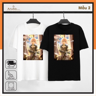 Áo Thun Anime Violet Evergarden Anubis Store ( Búp bê ký ức )