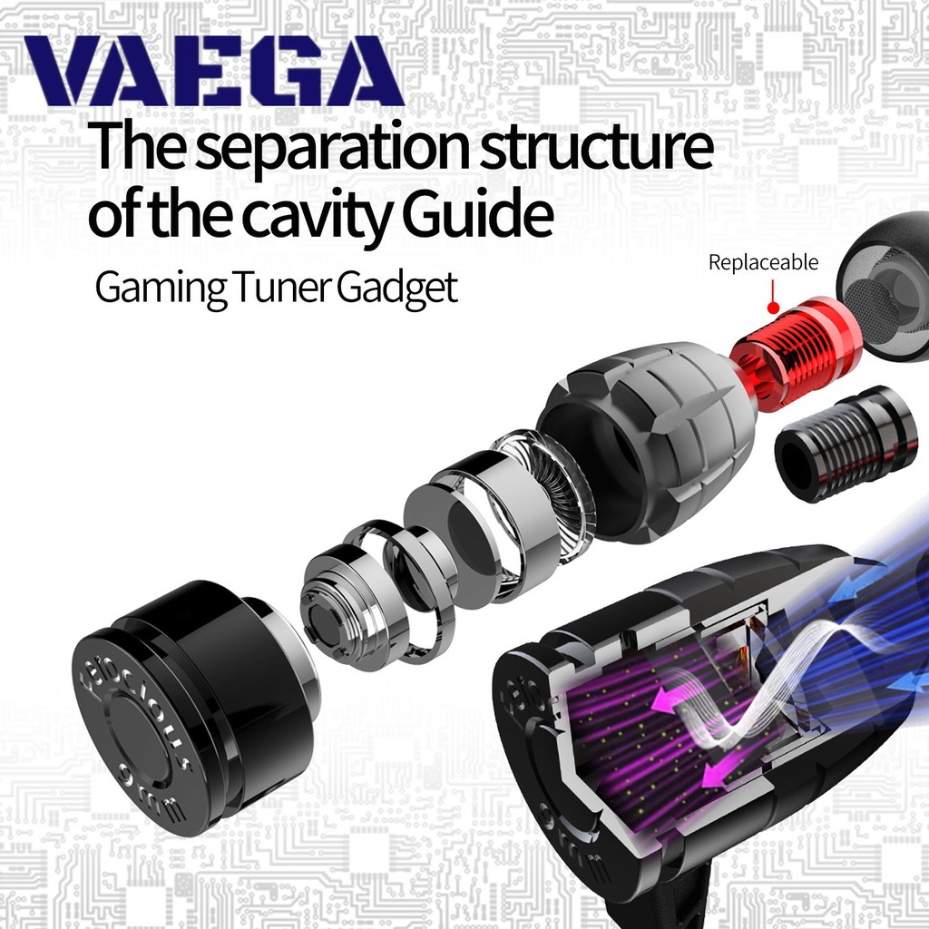 Tai nghe gaming nhét tai - Plextone G25 - Bass sâu-Âm thanh cực chất-Chính hãng