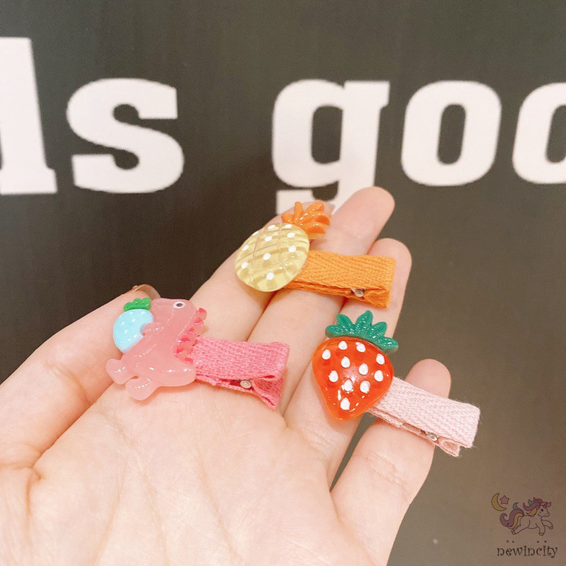 Bộ Kẹp Tóc Thiết Kế Xinh Xắn Dành Cho Bé Gái