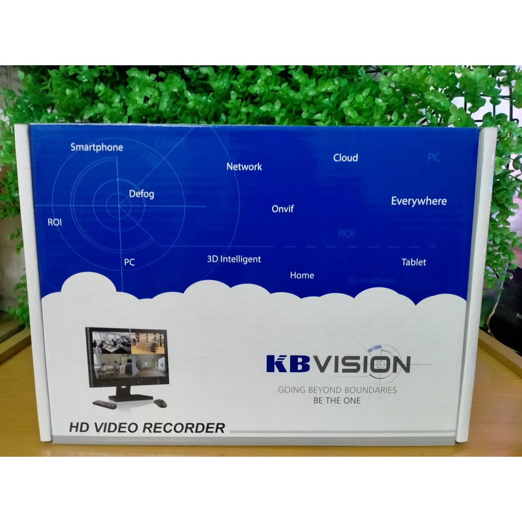 Đầu ghi hình camera  thương hiệu Mỹ 4 kênh KBvision KX-7104SD6 (hỗ trợ đồng thời camera IP 5MP, CVI,TVI,AHD,ANALOG)