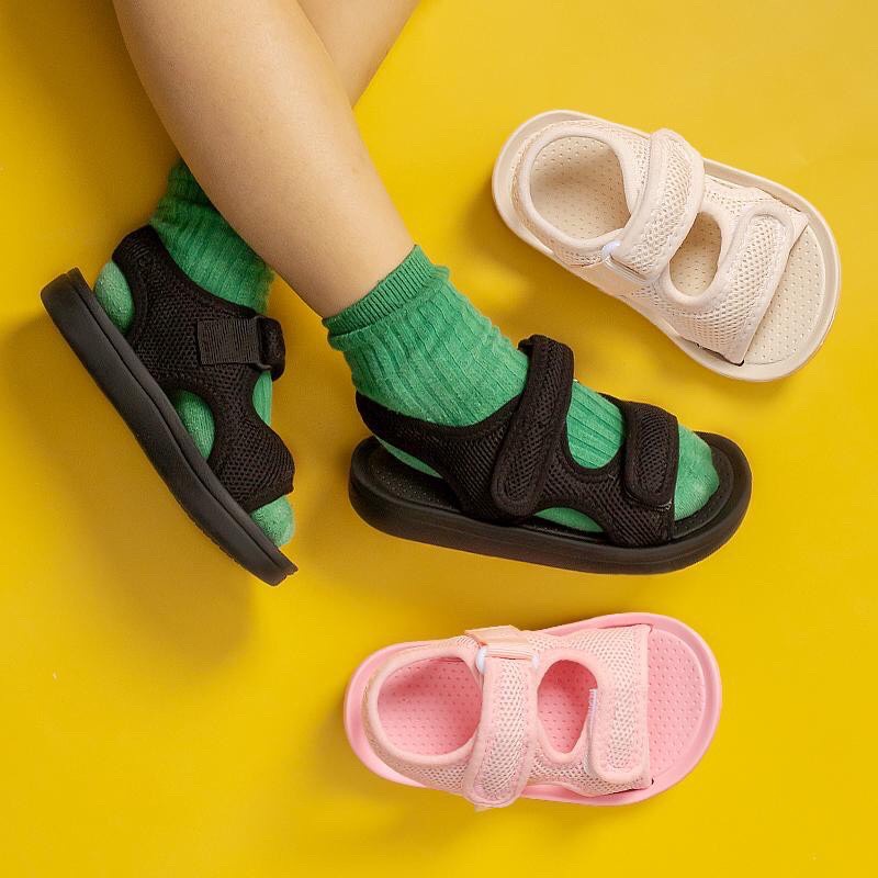 Dép sandal cho bé chính hãng Cheerful Mario siêu nhẹ siêu êm chống trơn trượt an toàn cho bé trai và gái