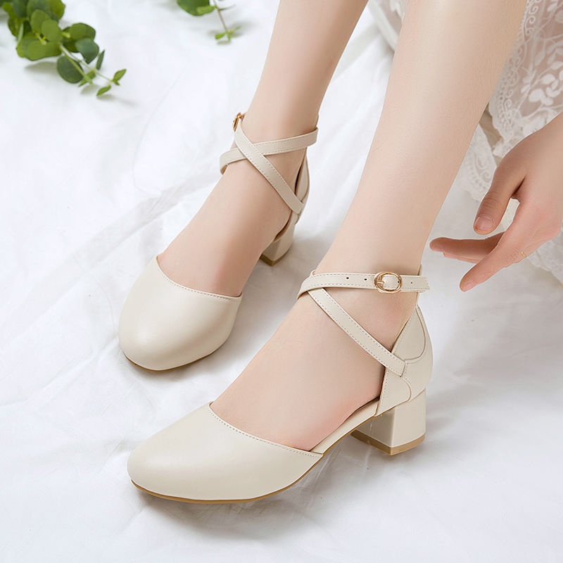 Xăng đan Cao Gót Thời Trang Xinh Xắn Dành Cho Bé Gái 10-12-11 Tuổi