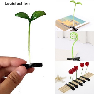 Louisfashion Cute Hair Clip Hair Pin Bean Sprouts Hairpins Baby Girls Unisex Hair Accessories YTH