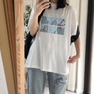 Áo thun form rộng unisex , áo phông tay lỡ LH08 ..