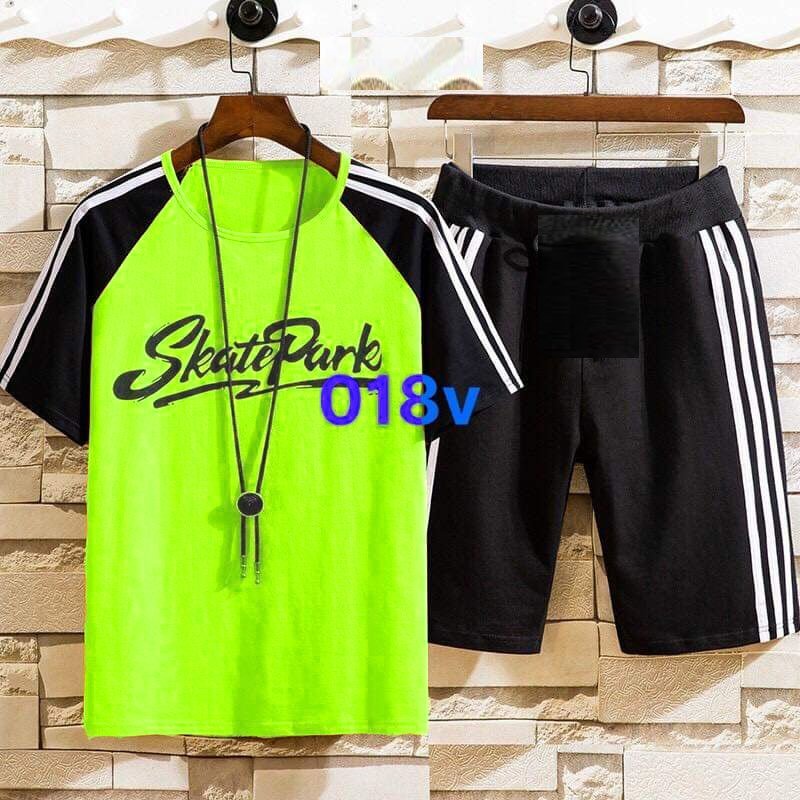 ĐỒ BỘ NAM THỂ THAO THUN COTTON SỌC QUẦN - NPX