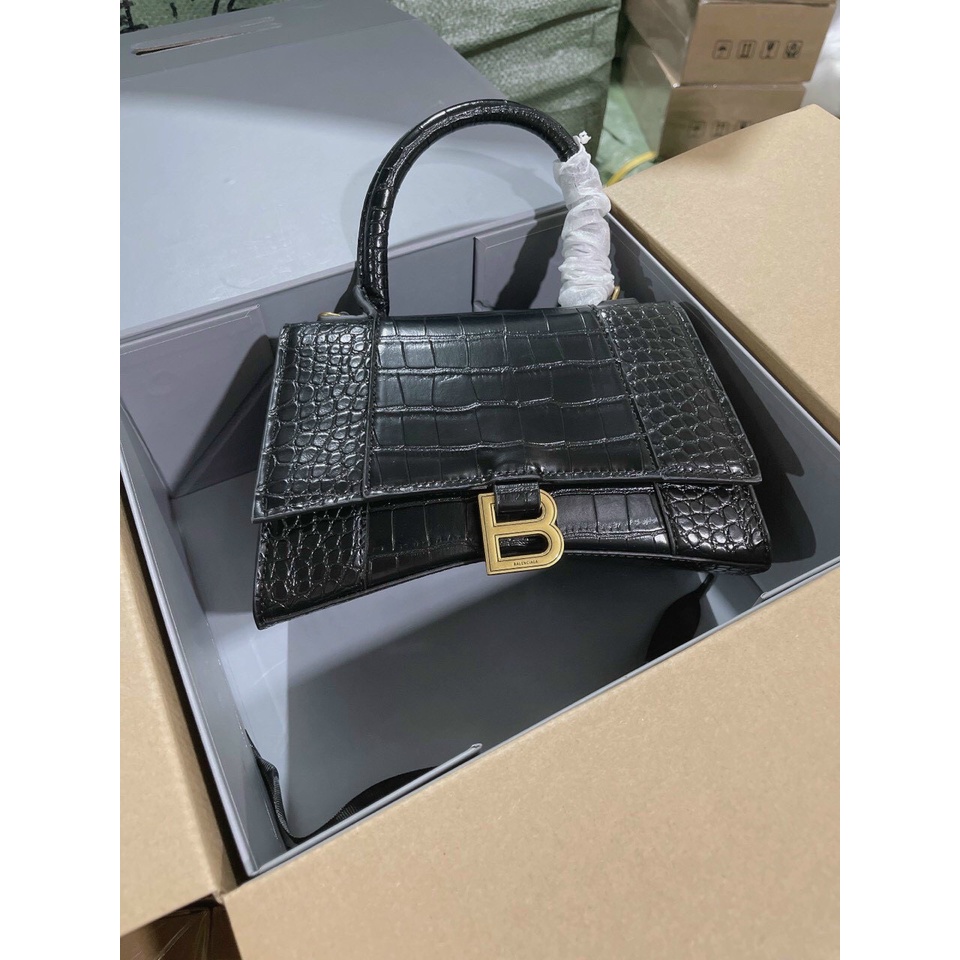 Túi Xách Nữ Chữ B Da Rắn Size 19,22 cm Đeo Chéo Hàng Cao Cấp 2 Box Sịn Sò thời trang Hàn quốc cá tính