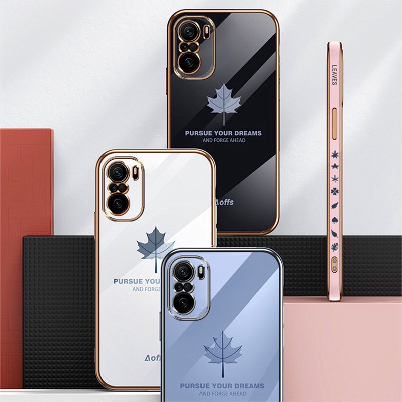 ốp lưng điện thoại mạ sang trọng tương thích cho Xiaomi Poco X3 / Poco X3 Pro / Poco X3 NFC / Poco F2 Pro / Poco M2 / Poco M3 Pro Với bảo vệ ống kính máy ảnh silicone chống sốc Vỏ mềm case