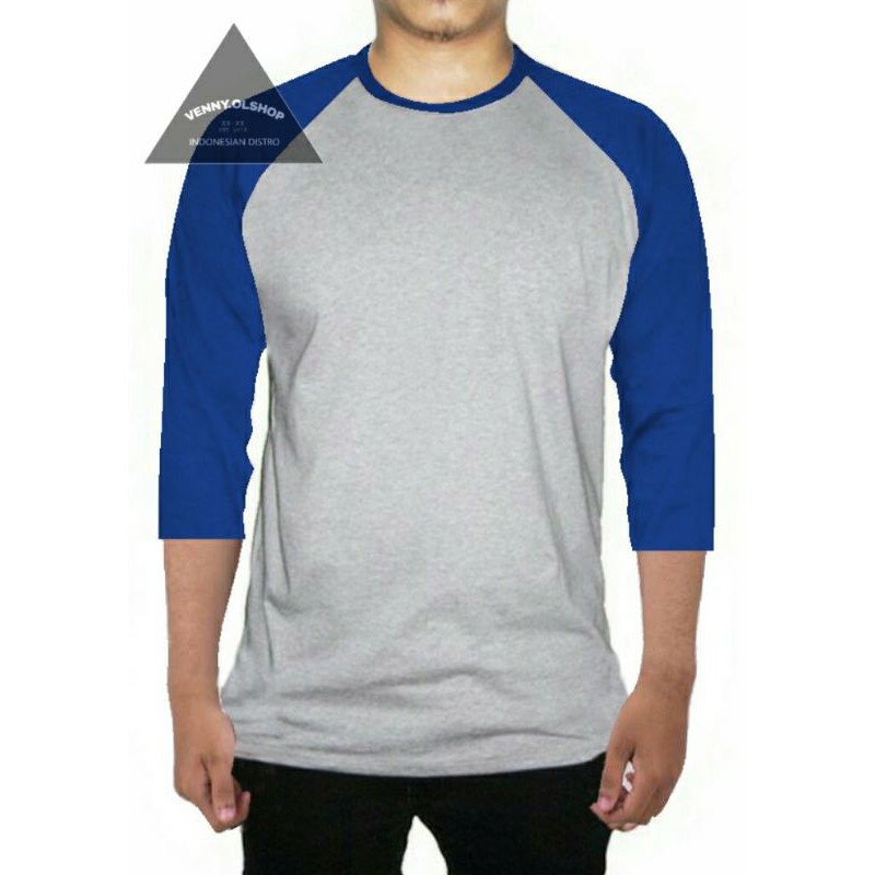 Áo Raglan 3 / 4 Trơn / Reglan 3 / 4 / Raglan Màu Sắc 3 / 4