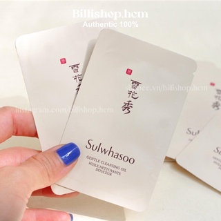 Sample 2ML - Dầu tẩy trang Sulwhasoo Gentle Cleansing Oil
