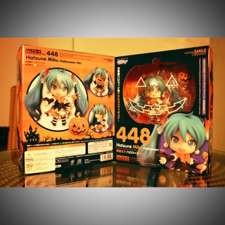 [HÀNG CHÍNH HÃNG] nhân vật Nendoroid 448 Vocaloid - Hatsune Miku: Halloween Ver
