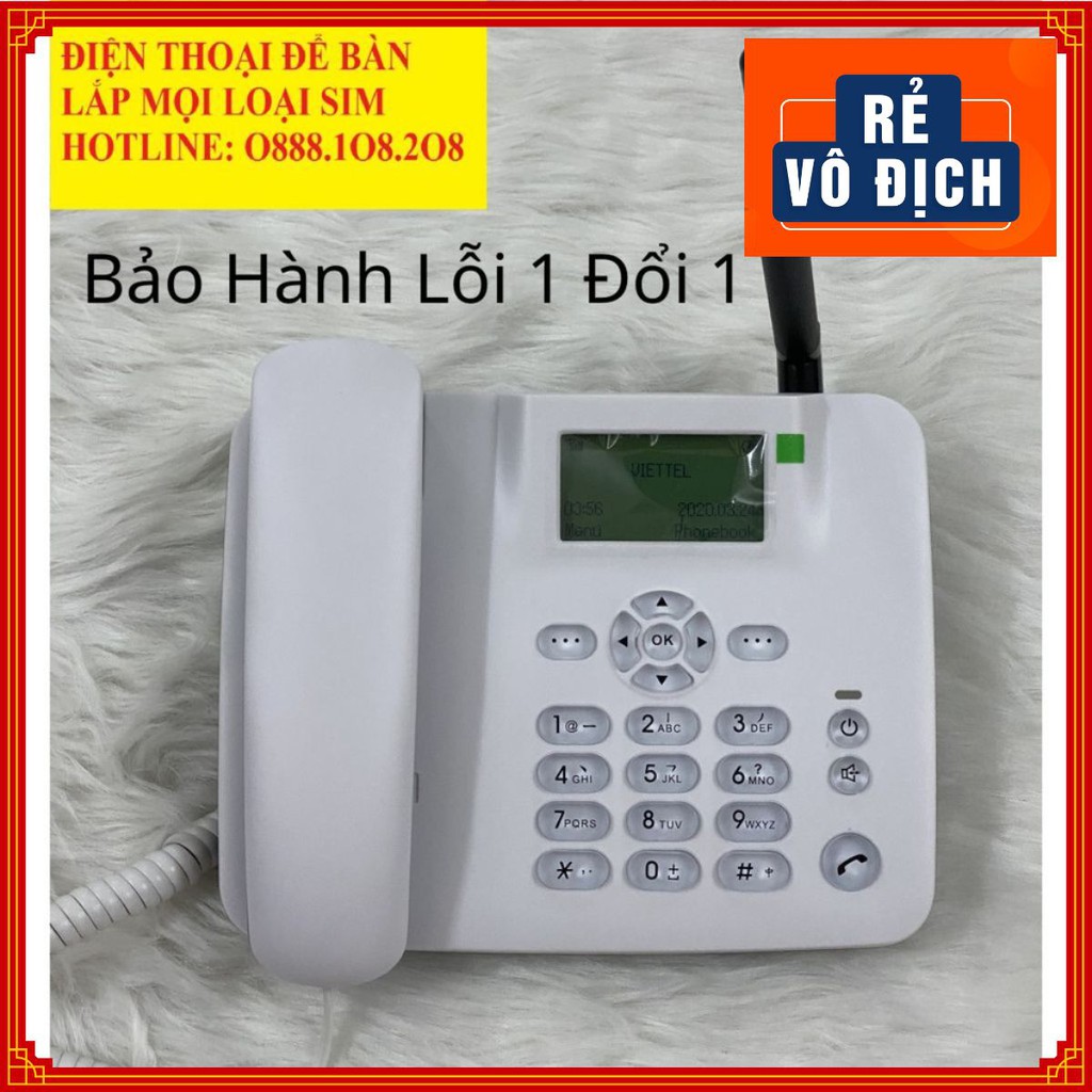 ❤ Máy Điện Thoại Để Bàn Huawei F317 Lắp Mọi Loại Sim Di Động, GPhone, HomePhone {Giá Cực Rẻ}