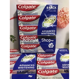 Kem Đánh Trắng Răng Colgate Total Advanced Whitening 181g Chuẩn USA