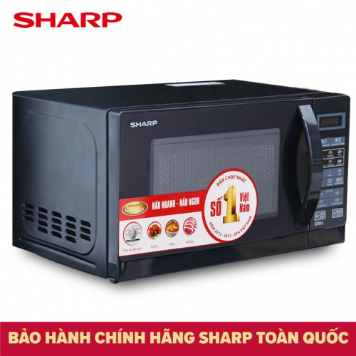 Lò vi sóng điện tử Sharp R-G273VN-B có nướng 20 lít viba 800W nướng 1000W - HAPOS