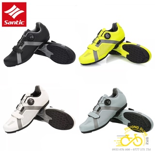 Giày đi xe đạp thể thao road, mtb santic s20016 - khóa vặn
