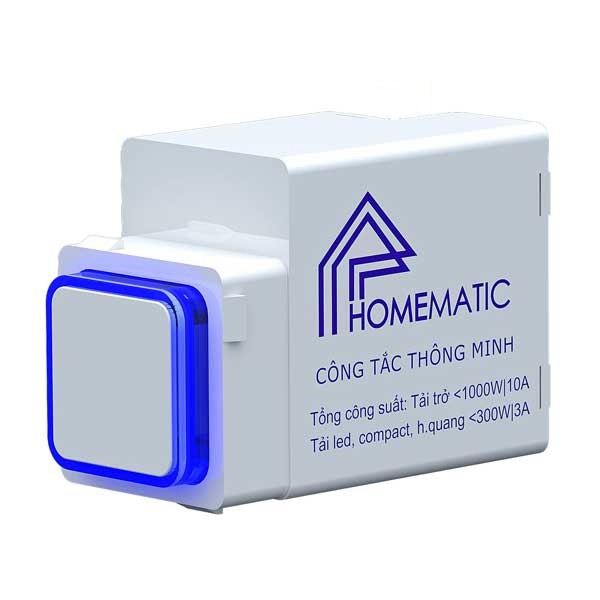 Hạt công tắc SINO vuông điều khiển từ xa HOMEMATIC HMX