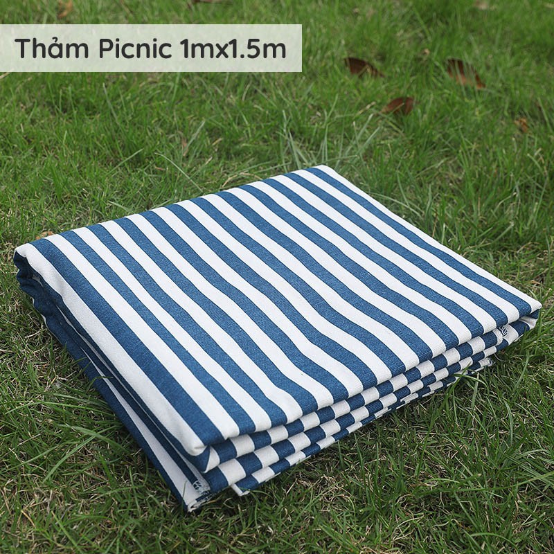 Thảm Picnic, Khăn trải bàn 1mx1.5m (Nhiều mẫu)