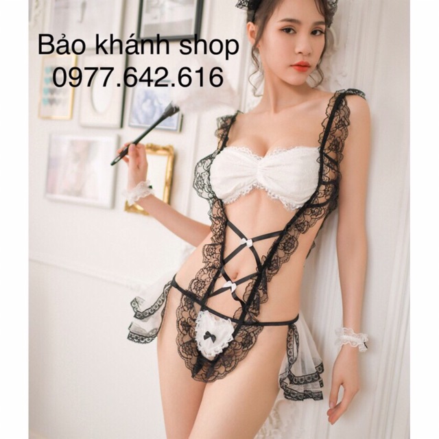 Váy ngủ sexy - bộ cosplay gợi cảm - đồ ngủ gợi cảm g41 | BigBuy360 - bigbuy360.vn