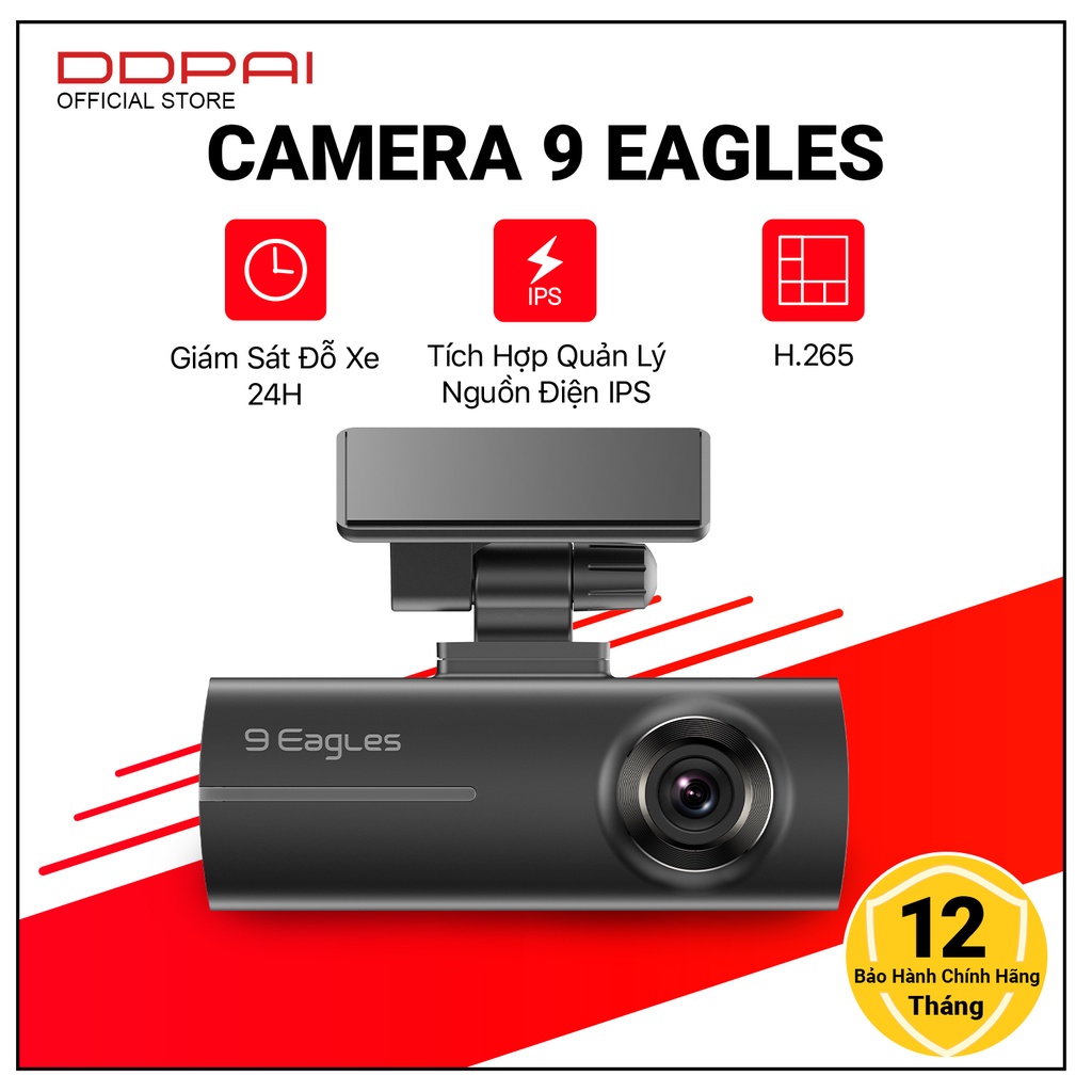 Camera hành trình DDPAI A2 Hạn bảo hành 12 tháng