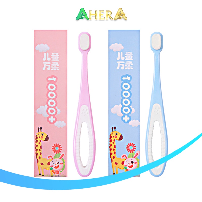 Bàn chải đánh răng trẻ em lông mềm cho bé 1 đến 6 tuổi Haoniu AH11