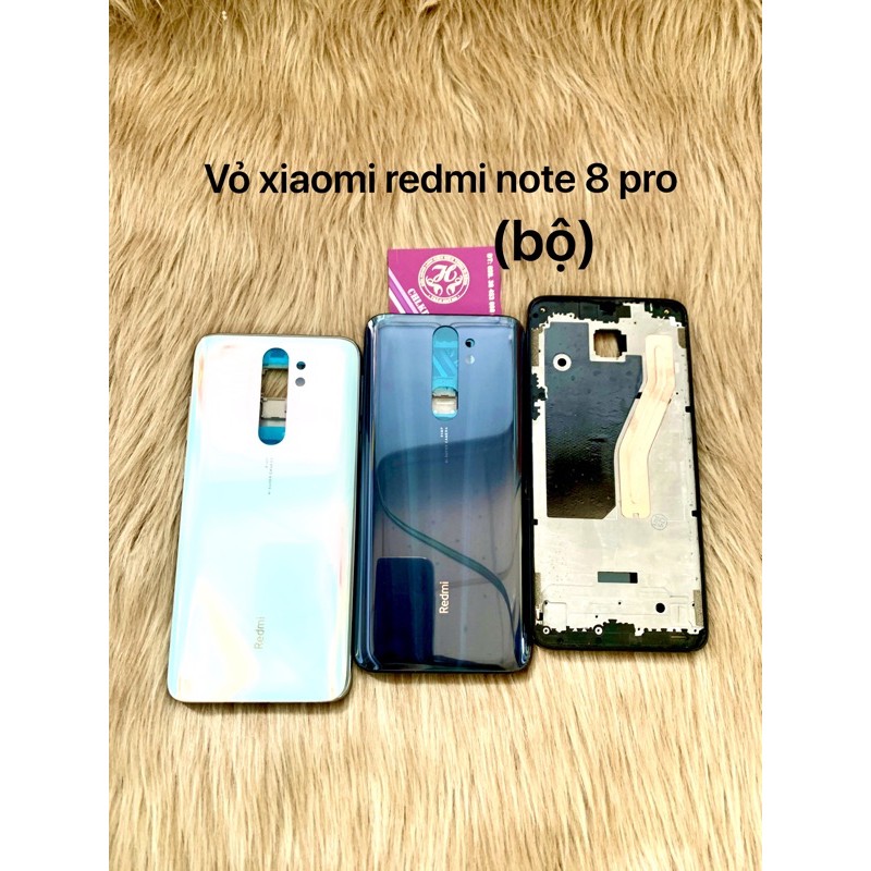 vỏ xiaomi redmi note 8 pro (bộ)