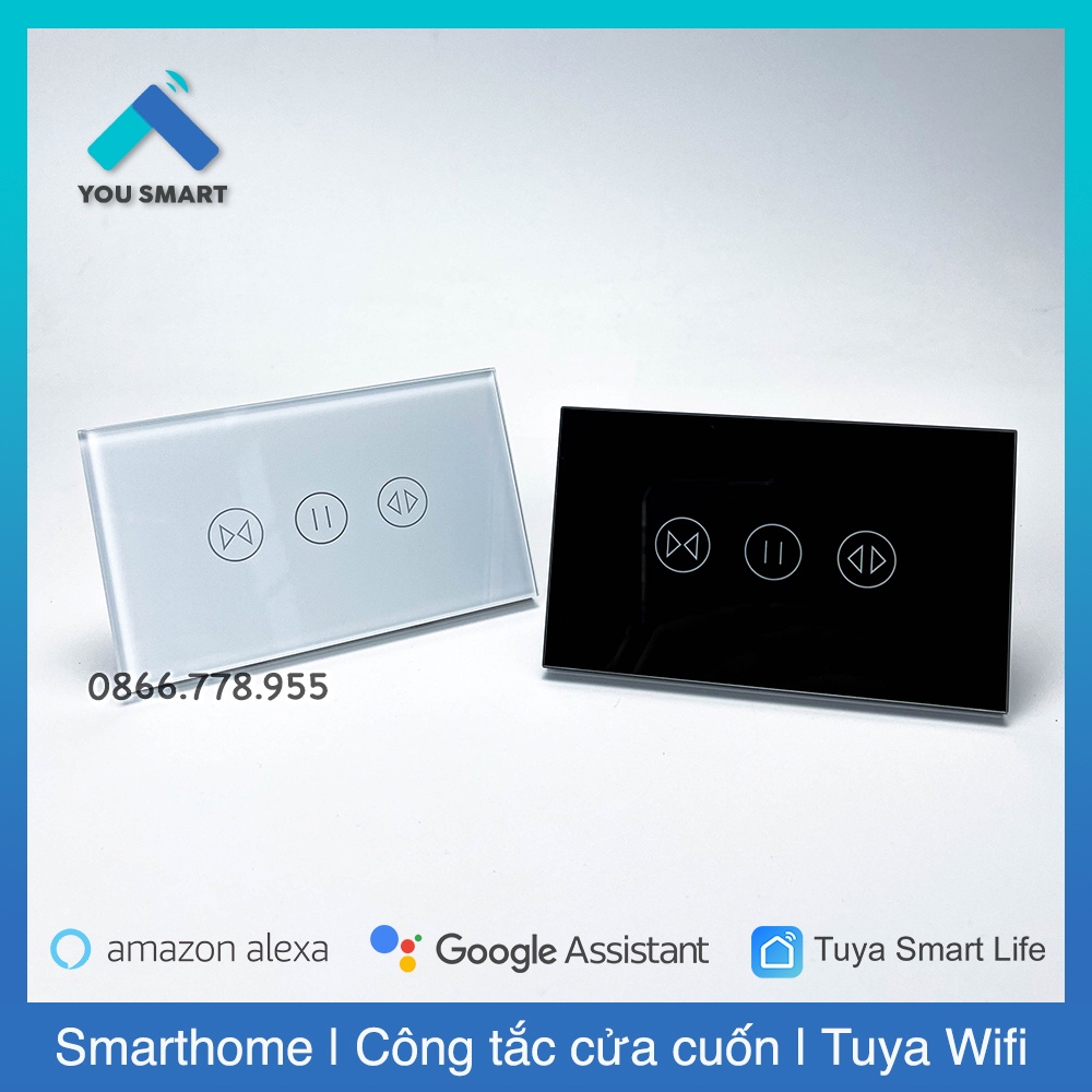 [Full Chức Năng] Công Tắc Cửa Cuốn Thông Minh Tuya Smart Life (Mẫu Mới 2023 hỗ trợ Bluetooth)