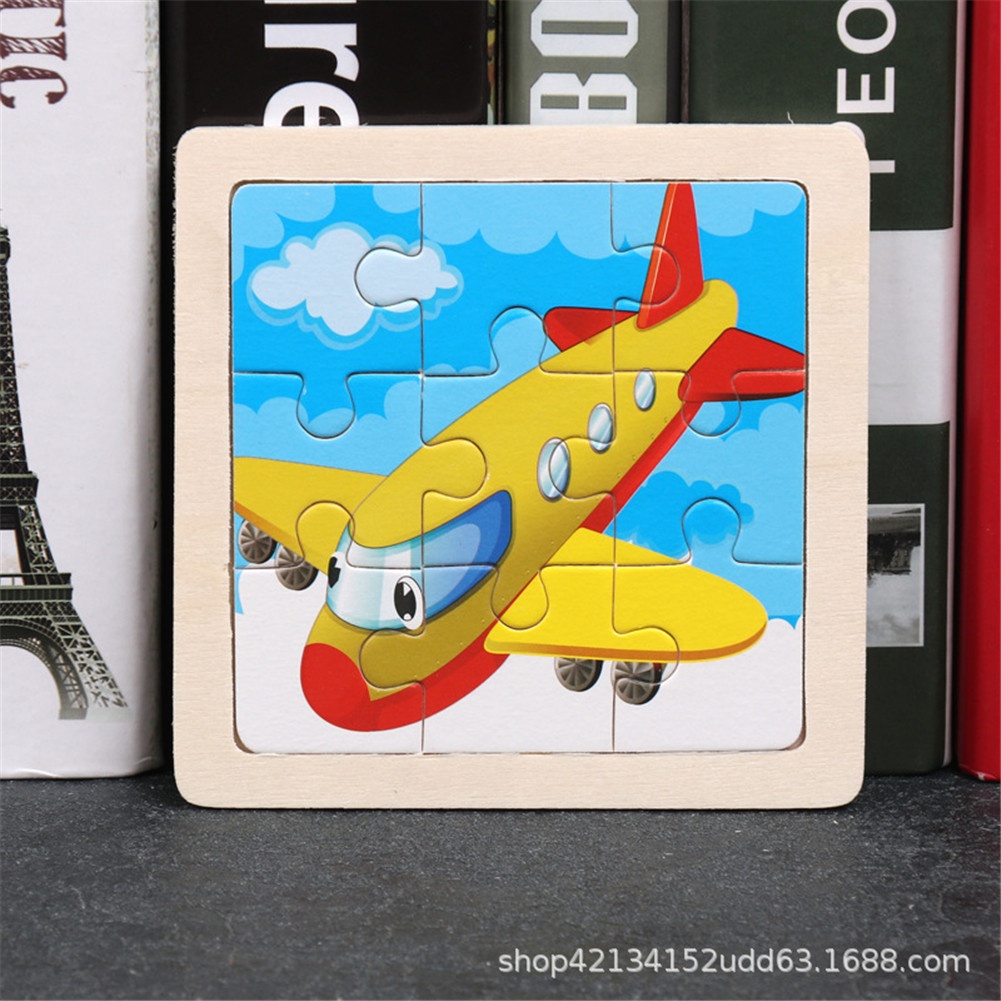 Đồ chơi ghép hình 9 mảnh size 11*11cm giúp phát triển trí tuệ cho bé 2 3 4 tuổi