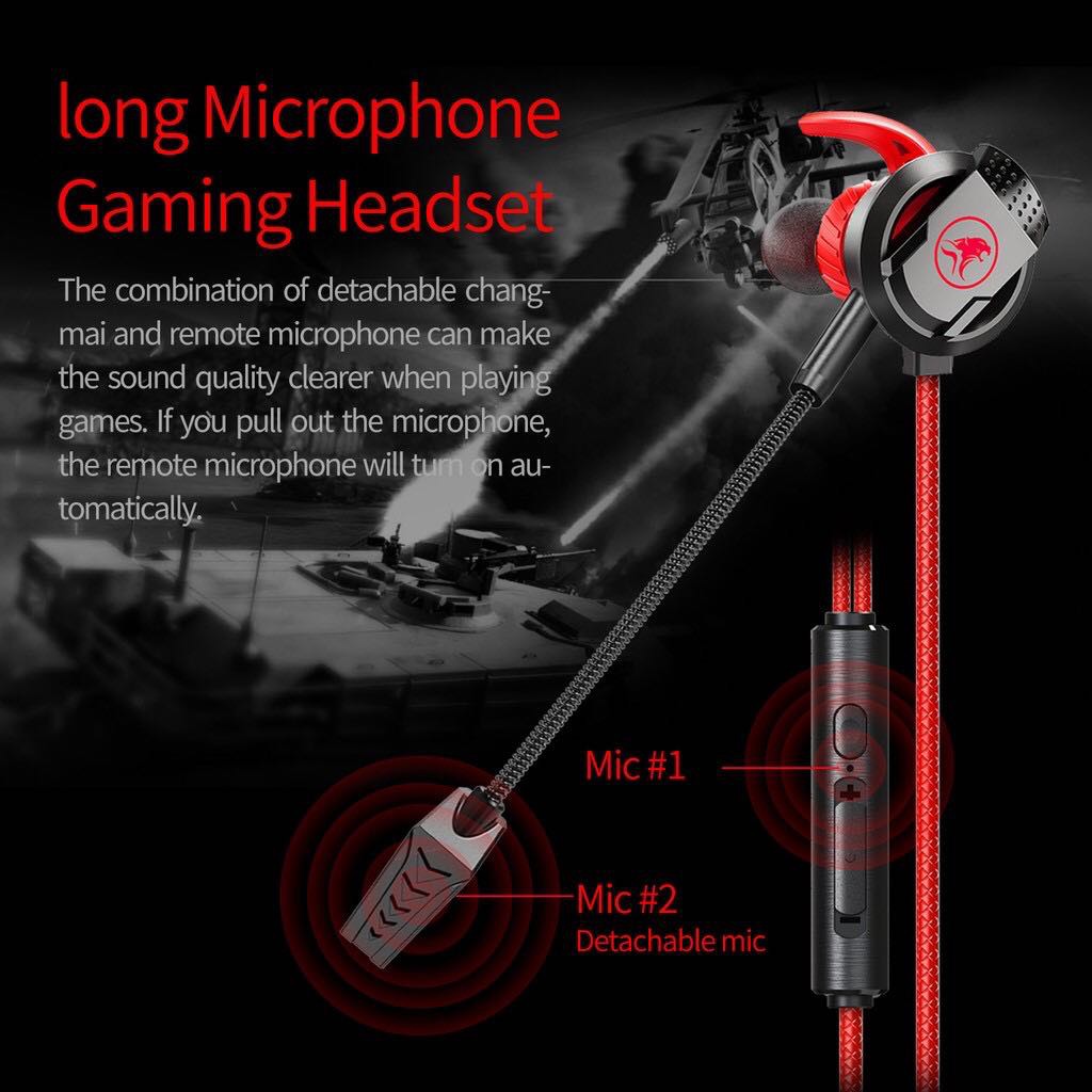 Tai nghe chơi game PLEXTONE RX3 có Mic cho ip và Android,chơi tốt PUBG mobile.