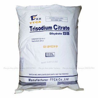 Chất điều vị Sodium Citrare (E331)