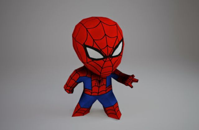 Mô hình giấy Chibi Spider-Man