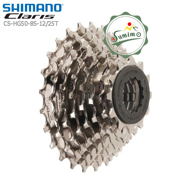 Líp xe đạp - Líp thả Shimano Claris CS-HG50 8 Speed - Chính hãng Japan