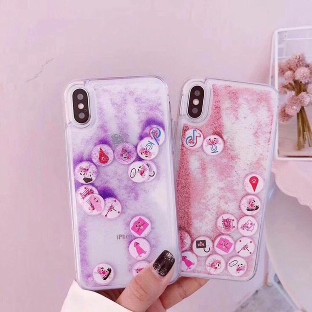 ỐP NHŨ CHẢY PINK PANTHER - IP 6 -> Xs