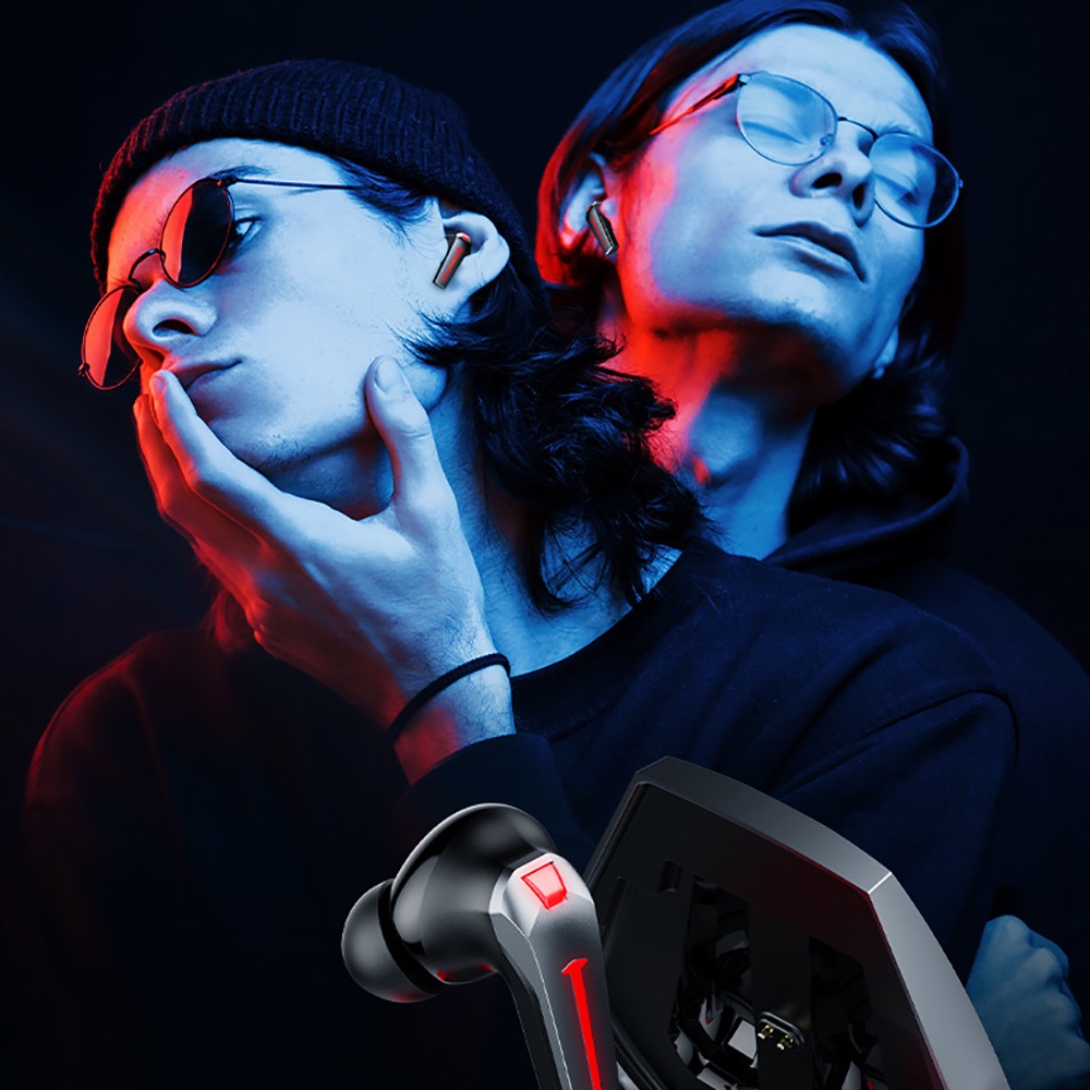 Tai nghe bluetooth PLEXTONE GT10 chống ồn - Tai nghe gaming độ trễ thấp 45ms - Tai nghe không dây PUBG