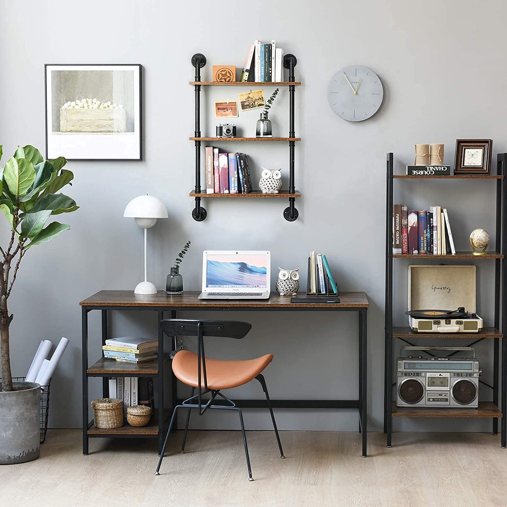 Kệ ống nước treo tường 1 - 3 tầng trang trí decor phòng bếp nhà tắm, phòng khách,...