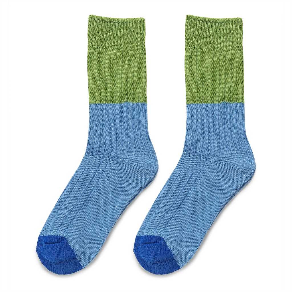 Vớ nữ cổ cao cá tính Phong cách retro Tất dài nữ chất dày dặn cao cổ Thu Đông Giữ ấm Hàn Quốc