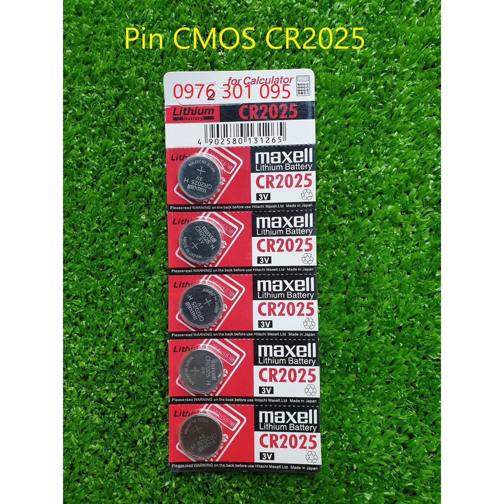 PIN CMOS MAXCELL CR2032 1 VĨ 5 VIÊN