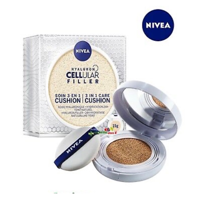 PHẤN NƯỚC CUSHION Cao cấp 3in1 NIVEA CUSHION - siêu mịn mỏng, tự nhiên và che khuyết điểm .